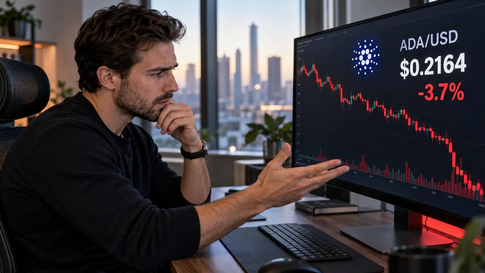 ADA falls under $0.220 support, signaling more downside risks