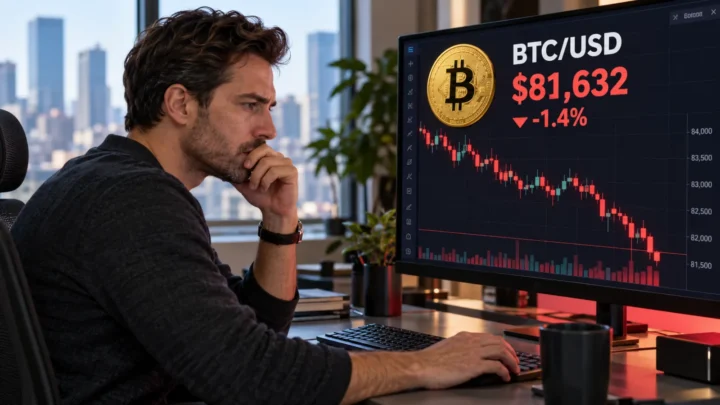 Bitcoin stays near $81,800 amid crucial support defense