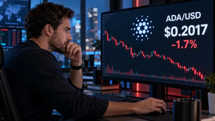Cardano dips toward $0.20 amid negative derivatives pressure
