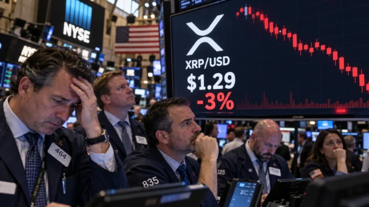 XRP falls under $1.30 support amid rising bearish sentiment